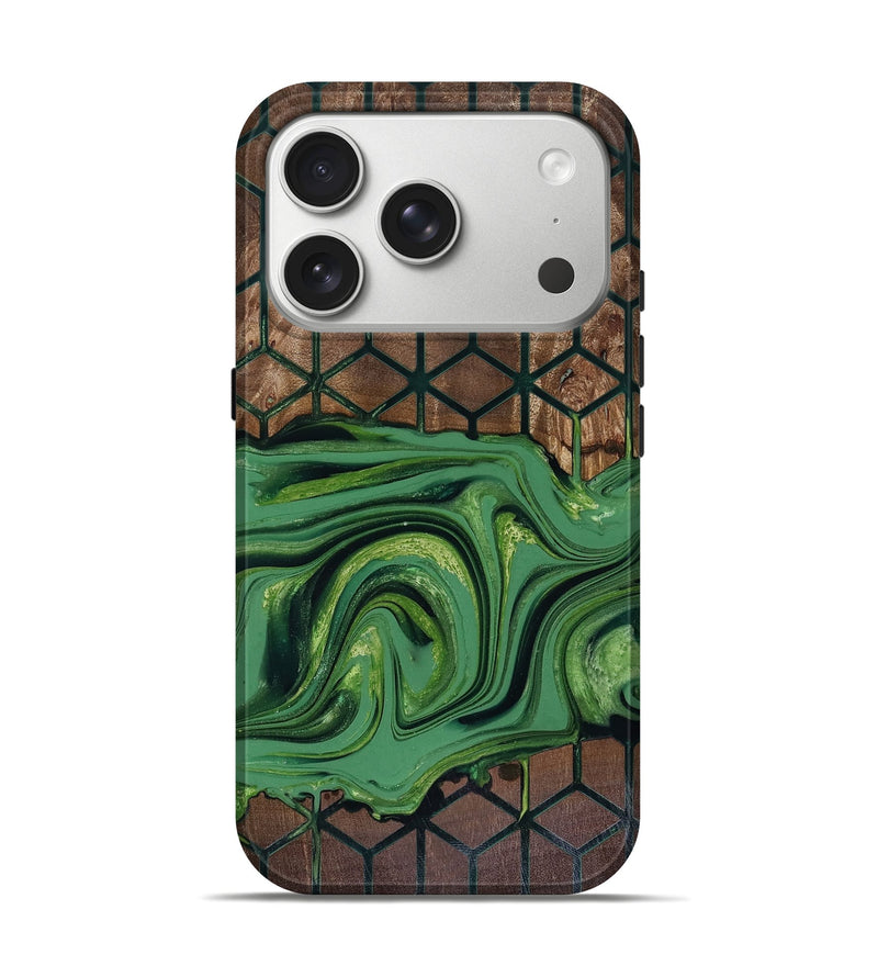 iPhone 17 Pro Wood Live Edge Phone Case - Karri (Pattern, 817948)