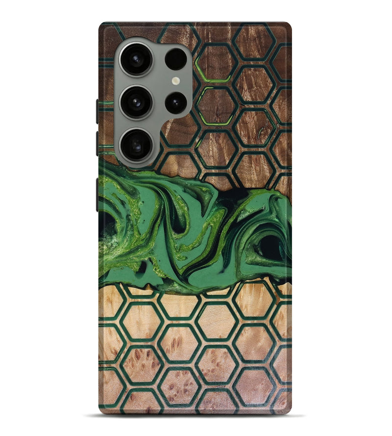 Galaxy S24 Ultra Wood Live Edge Phone Case - Warren (Pattern, 817949)