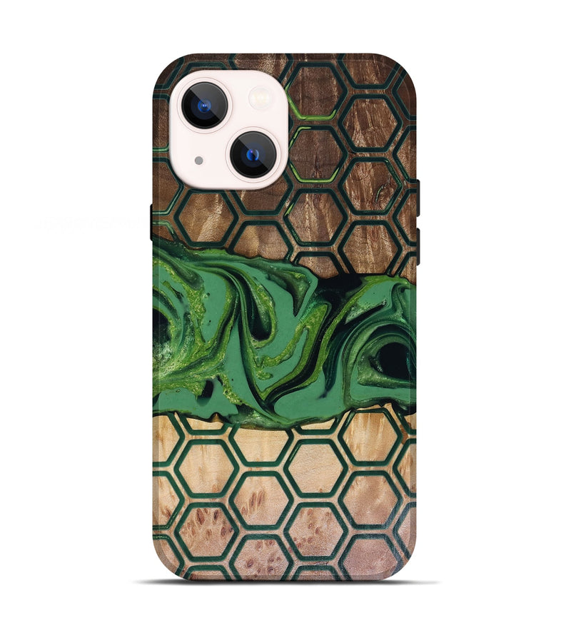 iPhone 13 Wood Live Edge Phone Case - Warren (Pattern, 817949)