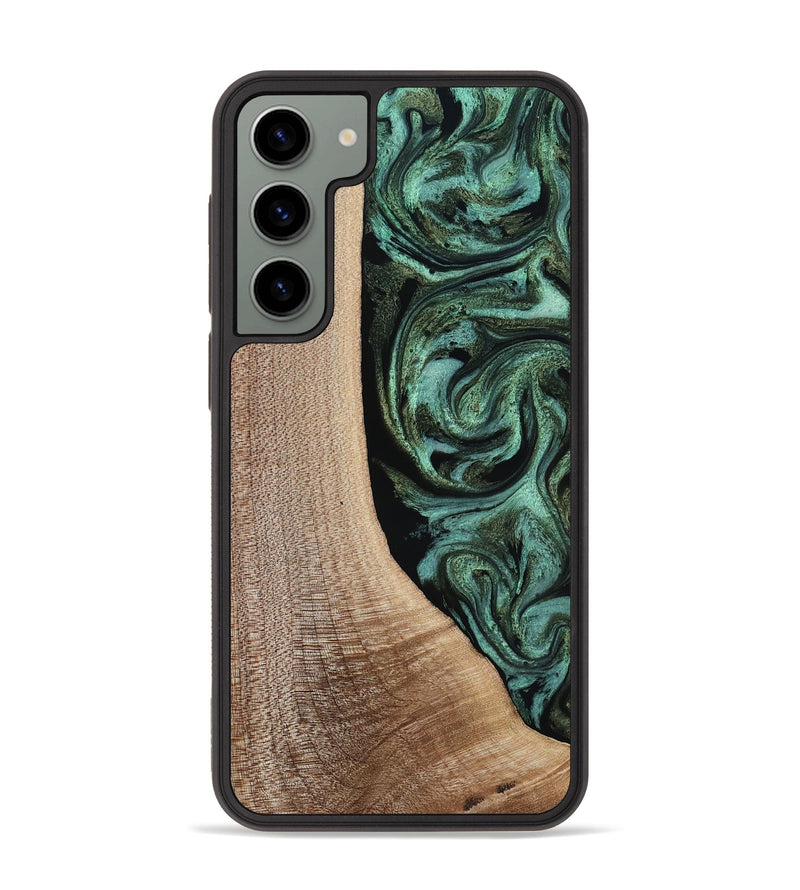 Galaxy S23 Plus Wood Phone Case - Violeta (Green, 817961)