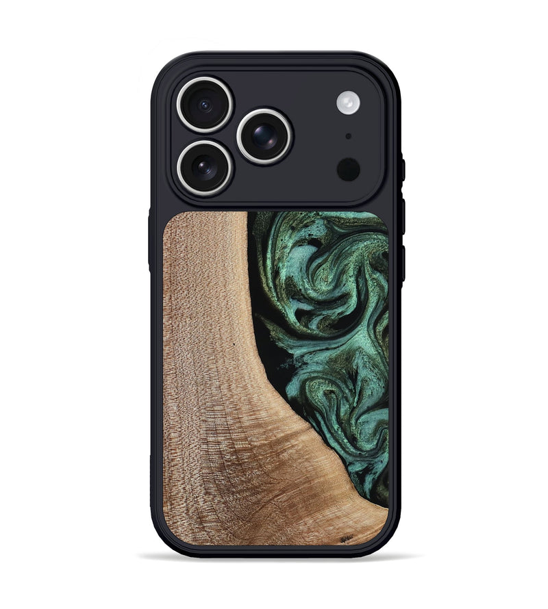 iPhone 17 Pro Wood Phone Case - Violeta (Green, 817961)