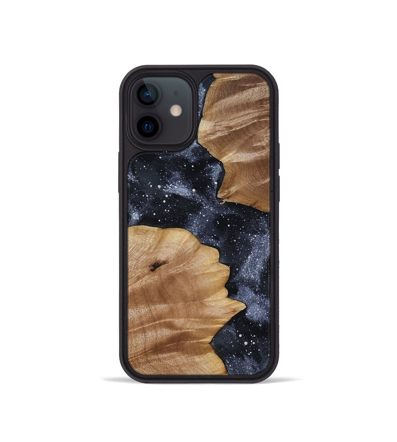 iPhone 12 mini Wood Phone Case - Saanvi (Cosmos, 817977)