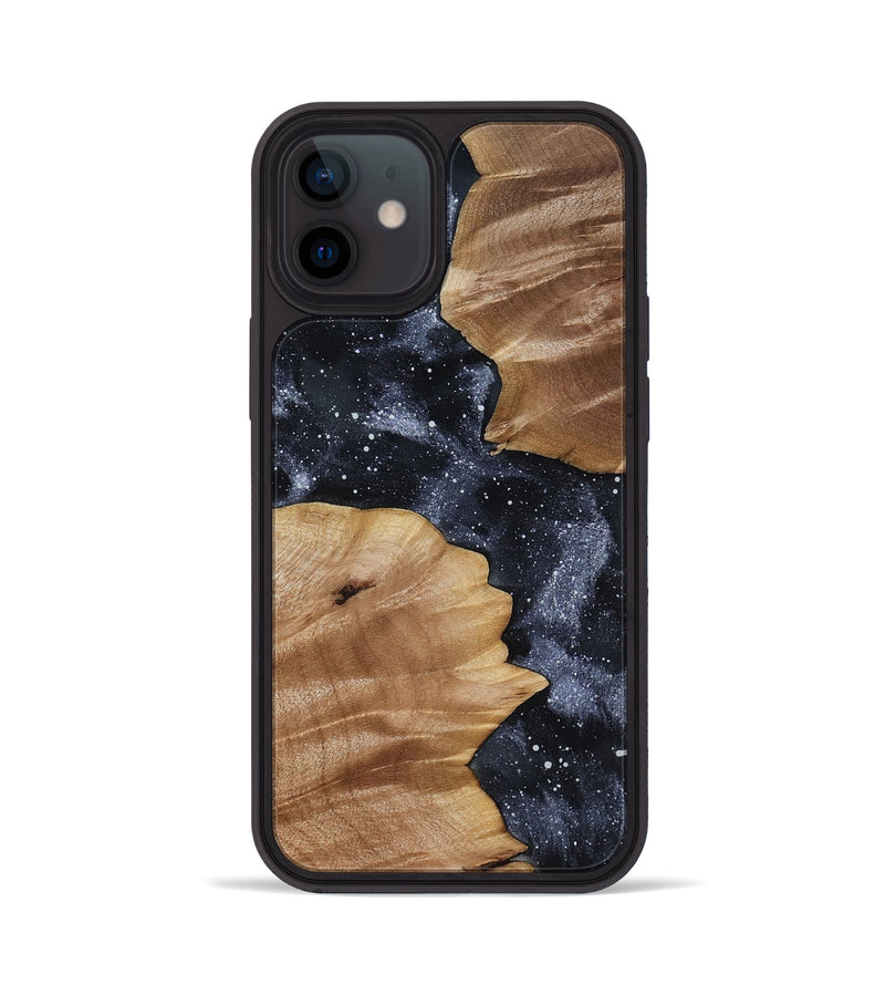 iPhone 12 Wood Phone Case - Saanvi (Cosmos, 817977)