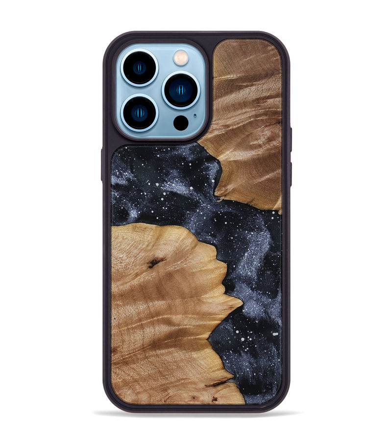 iPhone 14 Pro Max Wood Phone Case - Saanvi (Cosmos, 817977)