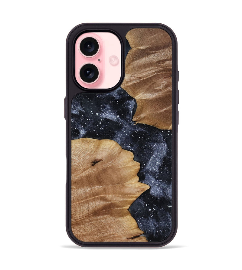 iPhone 16 Wood Phone Case - Saanvi (Cosmos, 817977)
