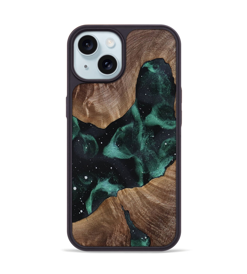 iPhone 15 Wood Phone Case - Tripp (Cosmos, 817984)