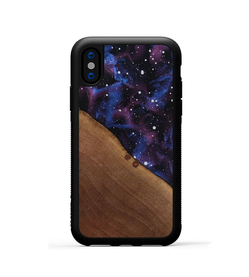 iPhone Xs Wood Phone Case - Lindy (Cosmos, 817993)
