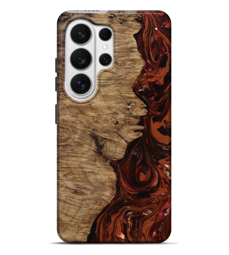 Galaxy S26 Ultra Wood Live Edge Phone Case - Yandel (Red, 818002)