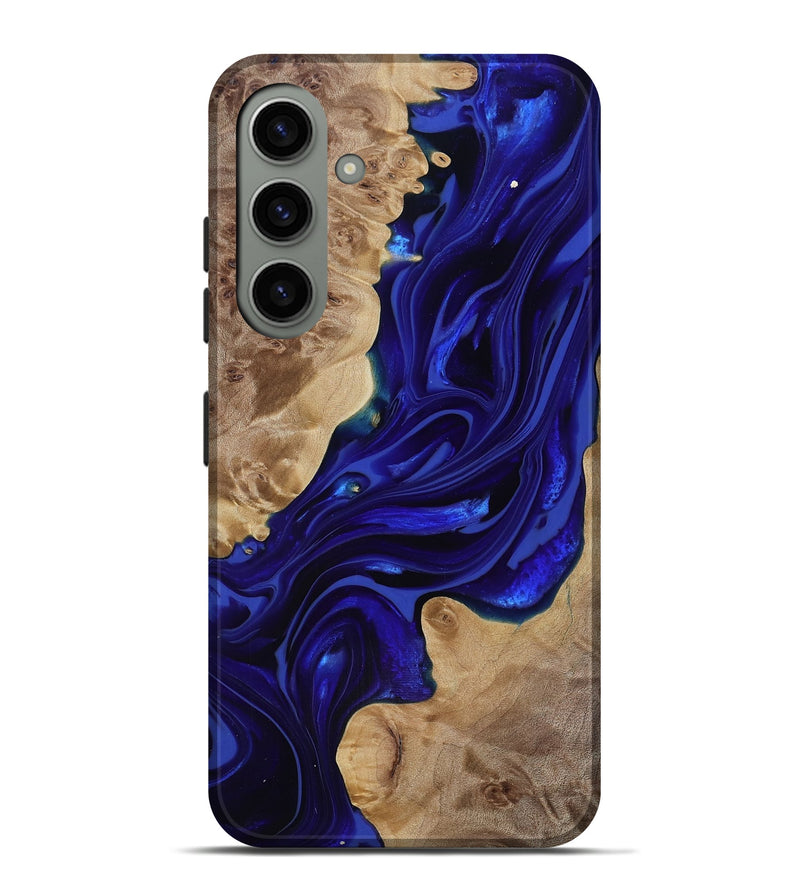 Galaxy S24 Plus Wood Live Edge Phone Case - Ernst (Purple, 818004)