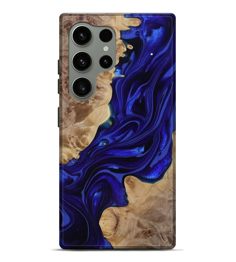 Galaxy S24 Ultra Wood Live Edge Phone Case - Ernst (Purple, 818004)