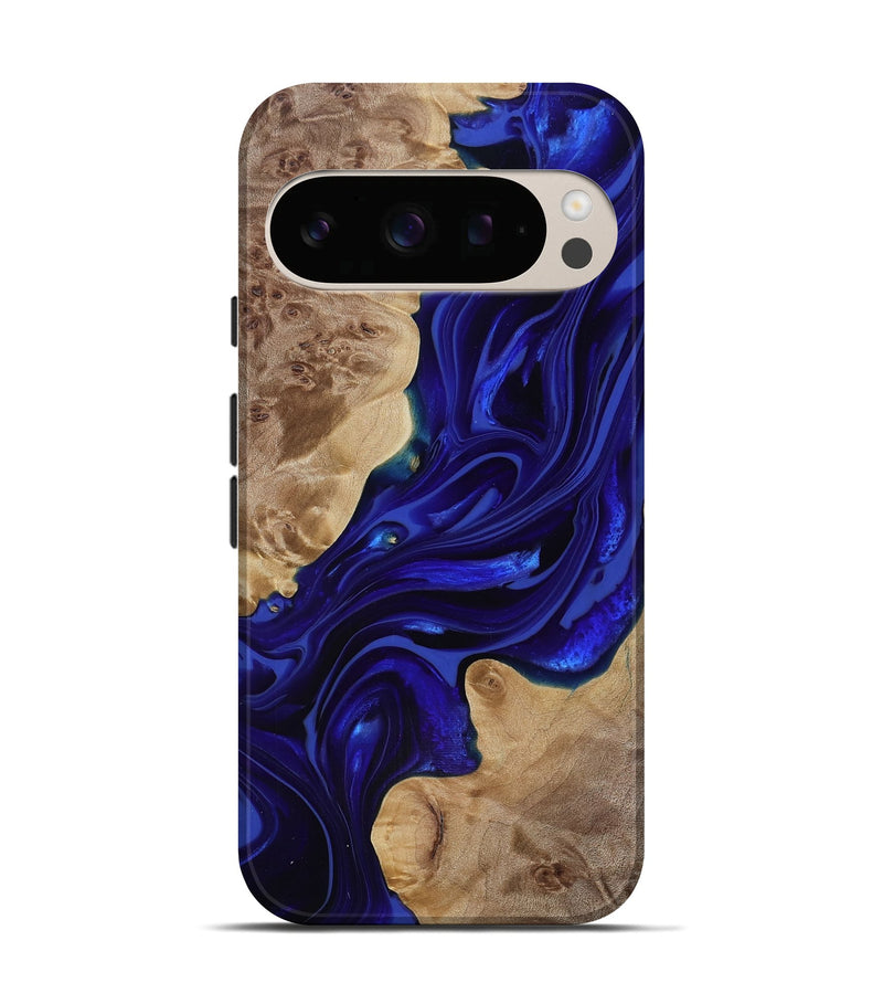 Pixel 10 Pro Wood Live Edge Phone Case - Ernst (Purple, 818004)