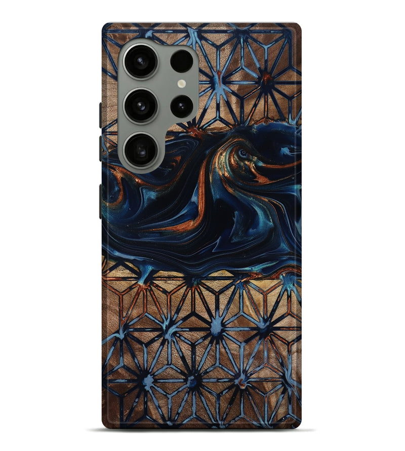 Galaxy S24 Ultra Wood Live Edge Phone Case - Elliot (Pattern, 818008)