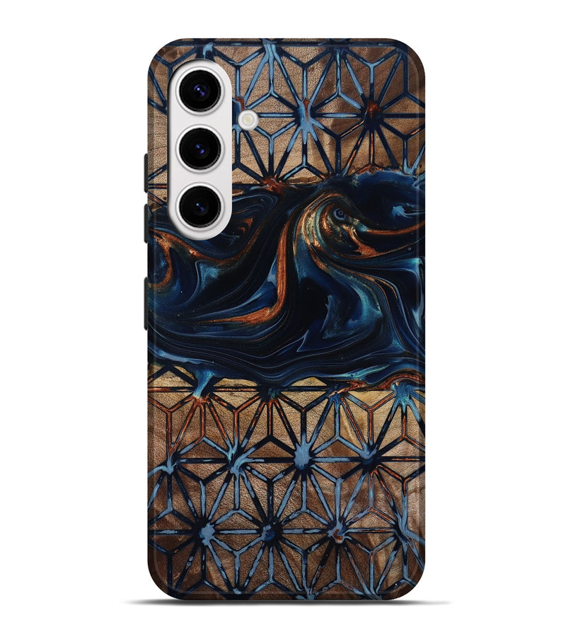 Galaxy S25 Plus Wood Live Edge Phone Case - Elliot (Pattern, 818008)