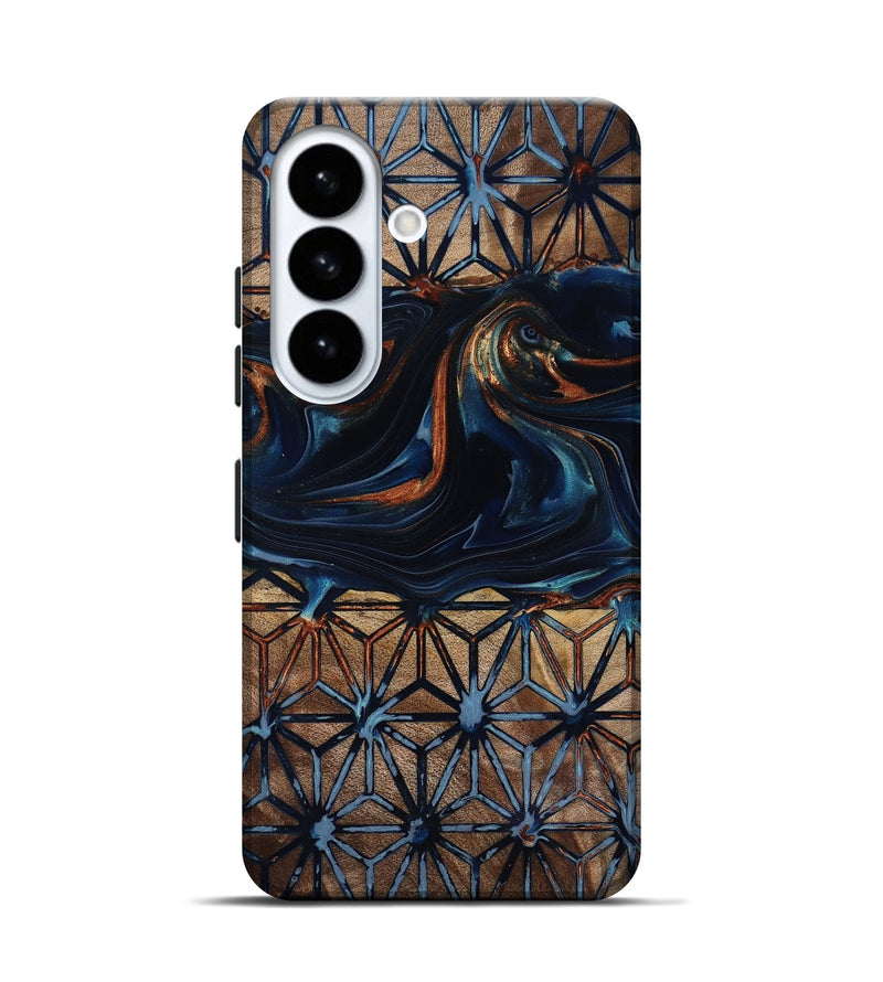 Galaxy S26 Wood Live Edge Phone Case - Elliot (Pattern, 818008)