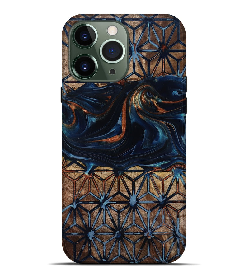 iPhone 13 Pro Max Wood Live Edge Phone Case - Elliot (Pattern, 818008)