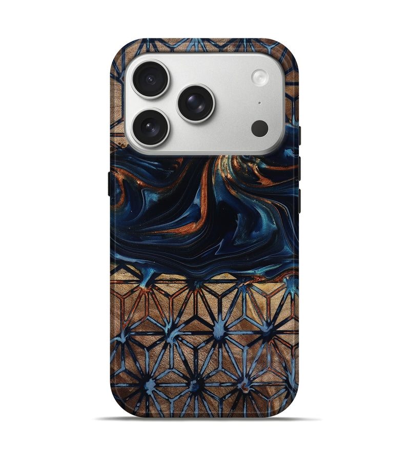 iPhone 17 Pro Wood Live Edge Phone Case - Elliot (Pattern, 818008)