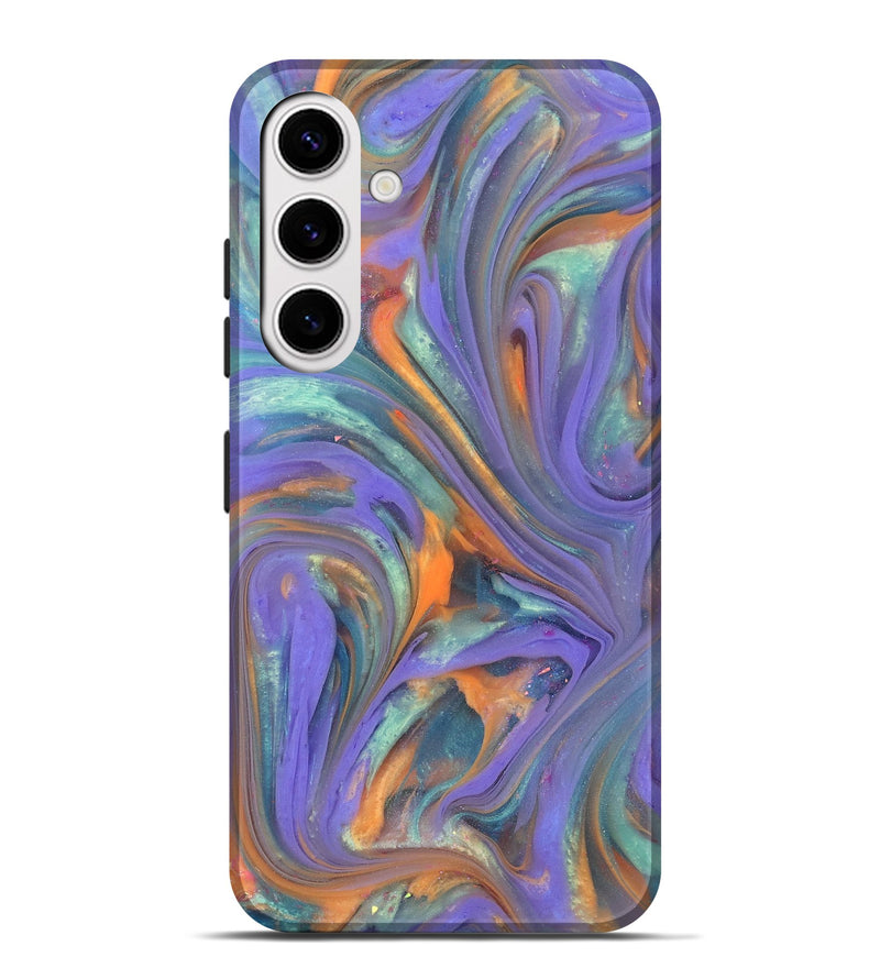 Galaxy S25 Plus ResinArt Live Edge Phone Case - Brendan (Purple, 818011)