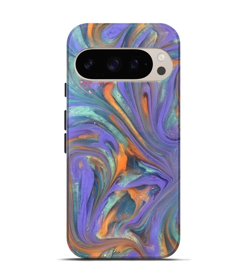 Pixel 10 ResinArt Live Edge Phone Case - Brendan (Purple, 818011)