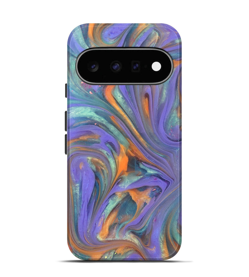 Pixel 11 ResinArt Live Edge Phone Case - Brendan (Purple, 818011)