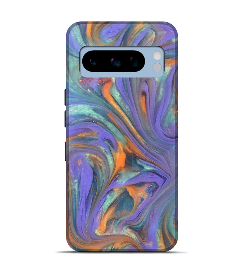 Pixel 8 Pro ResinArt Live Edge Phone Case - Brendan (Purple, 818011)