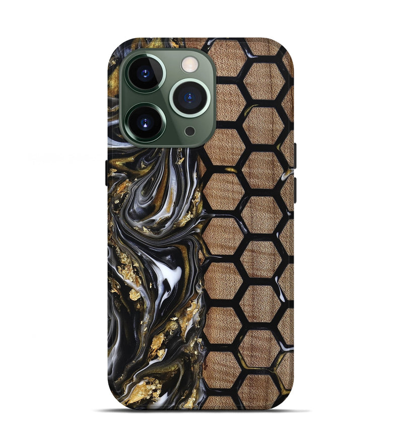 iPhone 13 Pro Wood Live Edge Phone Case - Juliet (Pattern, 818013)