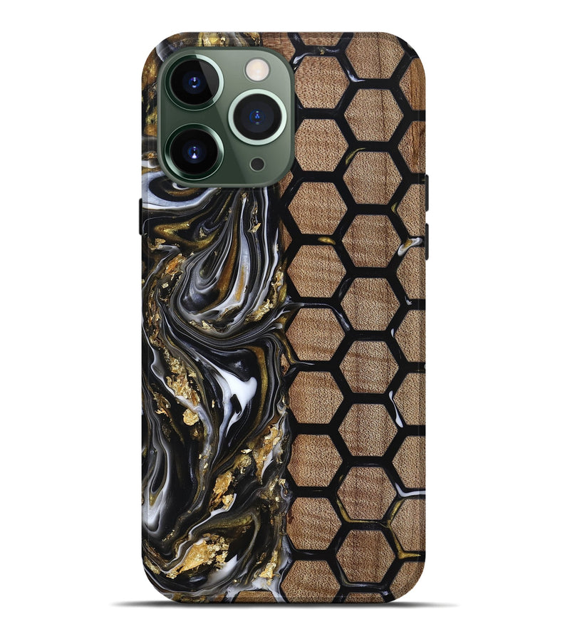 iPhone 13 Pro Max Wood Live Edge Phone Case - Juliet (Pattern, 818013)