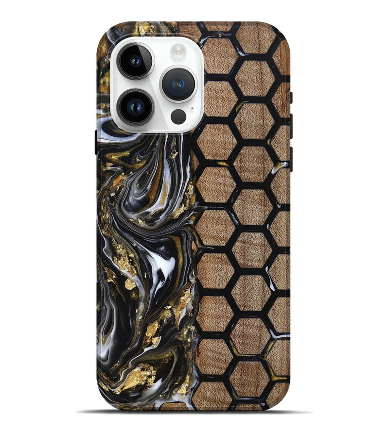 iPhone 15 Pro Max Wood Live Edge Phone Case - Juliet (Pattern, 818013)
