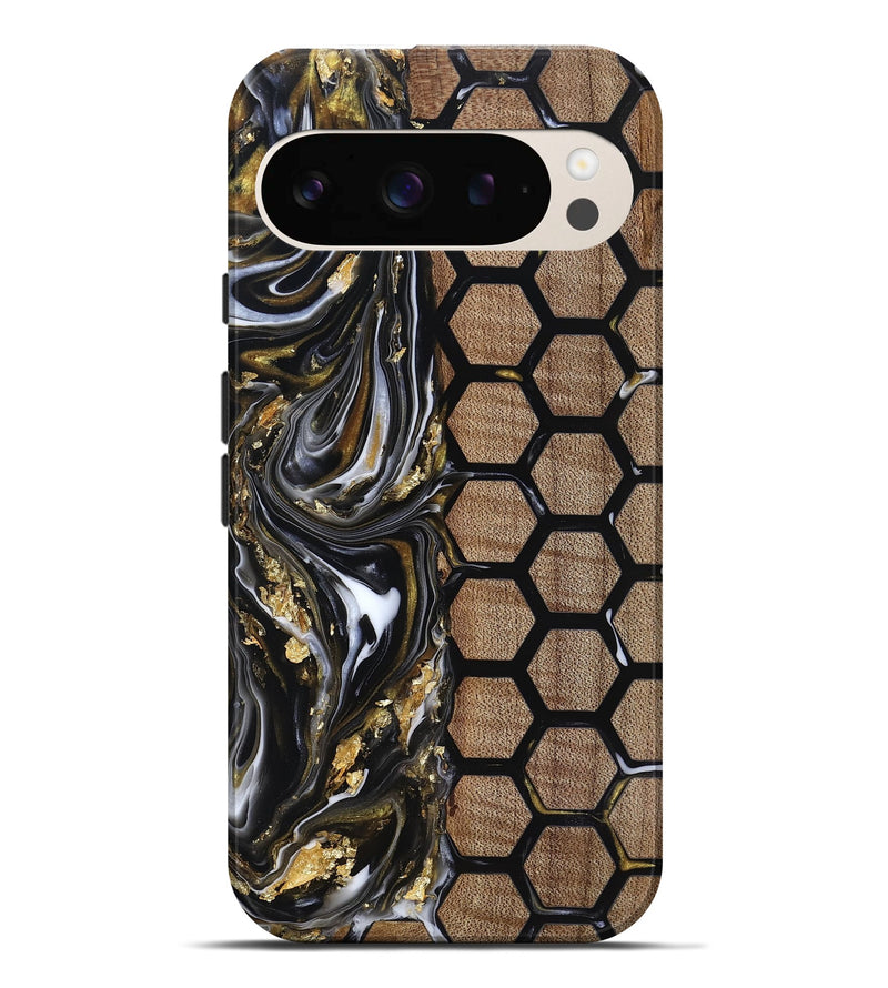 Pixel 9 Pro XL Wood Live Edge Phone Case - Juliet (Pattern, 818013)