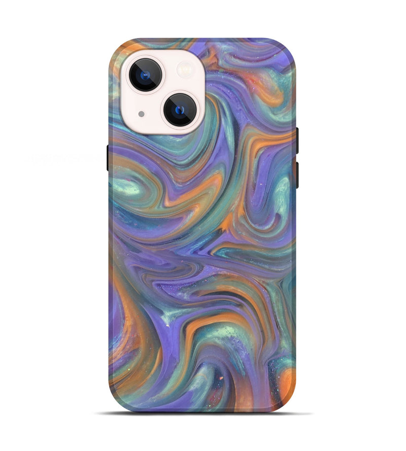 iPhone 13 ResinArt Live Edge Phone Case - Joslyn (Purple, 818015)