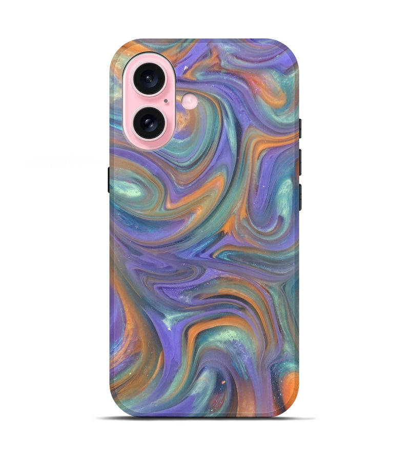 iPhone 17 ResinArt Live Edge Phone Case - Joslyn (Purple, 818015)