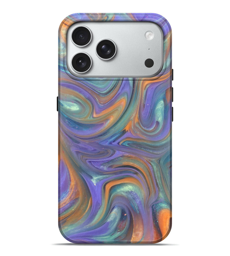 iPhone 18 Pro Max ResinArt Live Edge Phone Case - Joslyn (Purple, 818015)