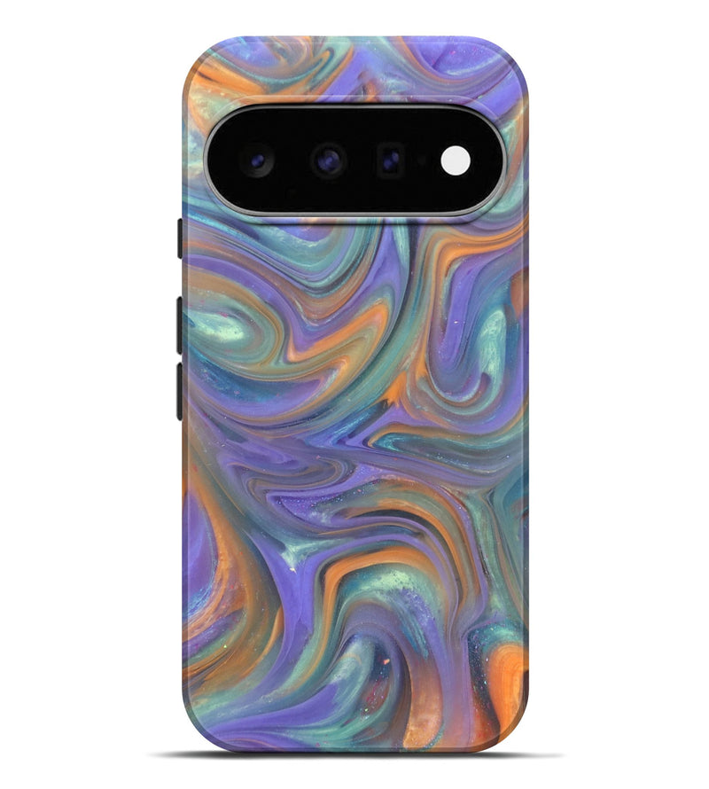 Pixel 11 Pro XL ResinArt Live Edge Phone Case - Joslyn (Purple, 818015)