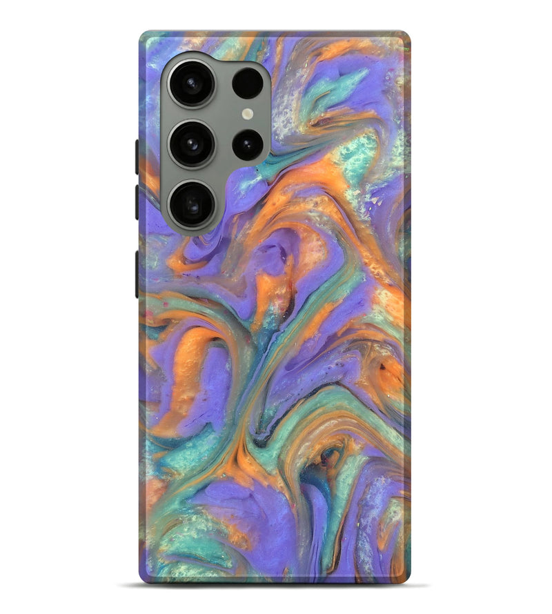 Galaxy S24 Ultra ResinArt Live Edge Phone Case - Danette (Purple, 818018)