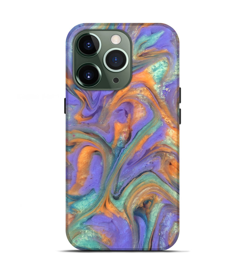iPhone 13 Pro ResinArt Live Edge Phone Case - Danette (Purple, 818018)