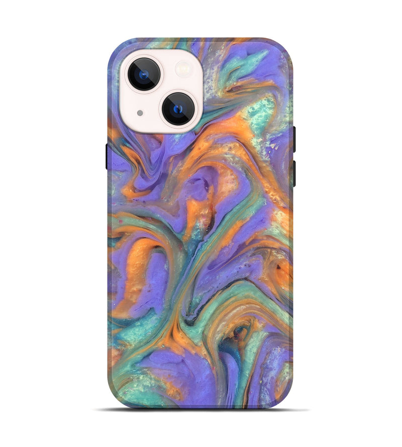 iPhone 14 ResinArt Live Edge Phone Case - Danette (Purple, 818018)