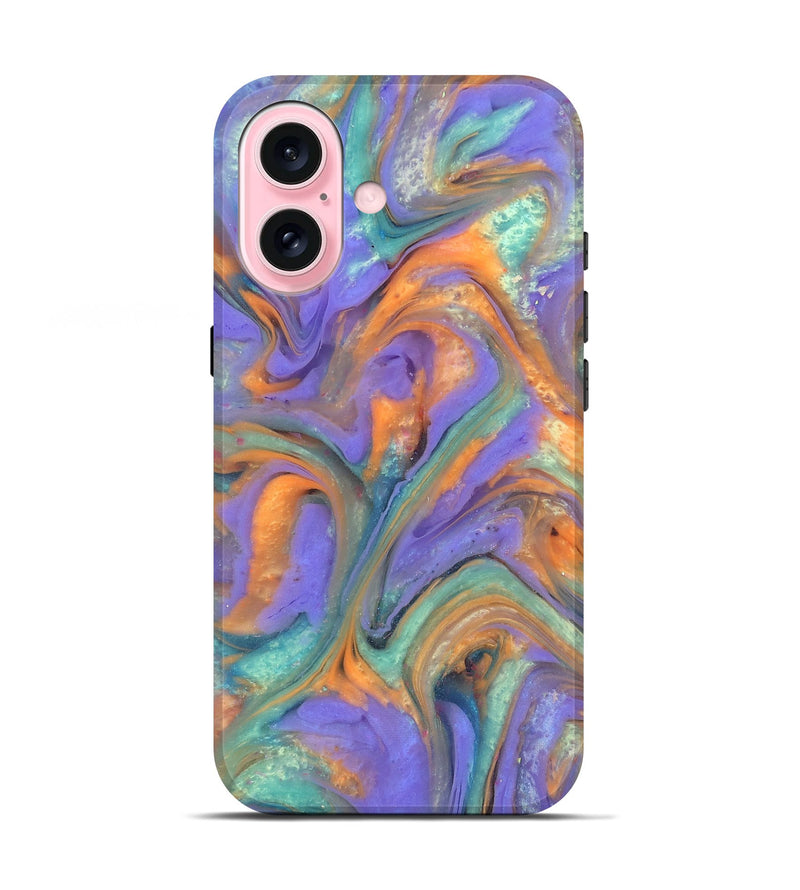iPhone 17 ResinArt Live Edge Phone Case - Danette (Purple, 818018)