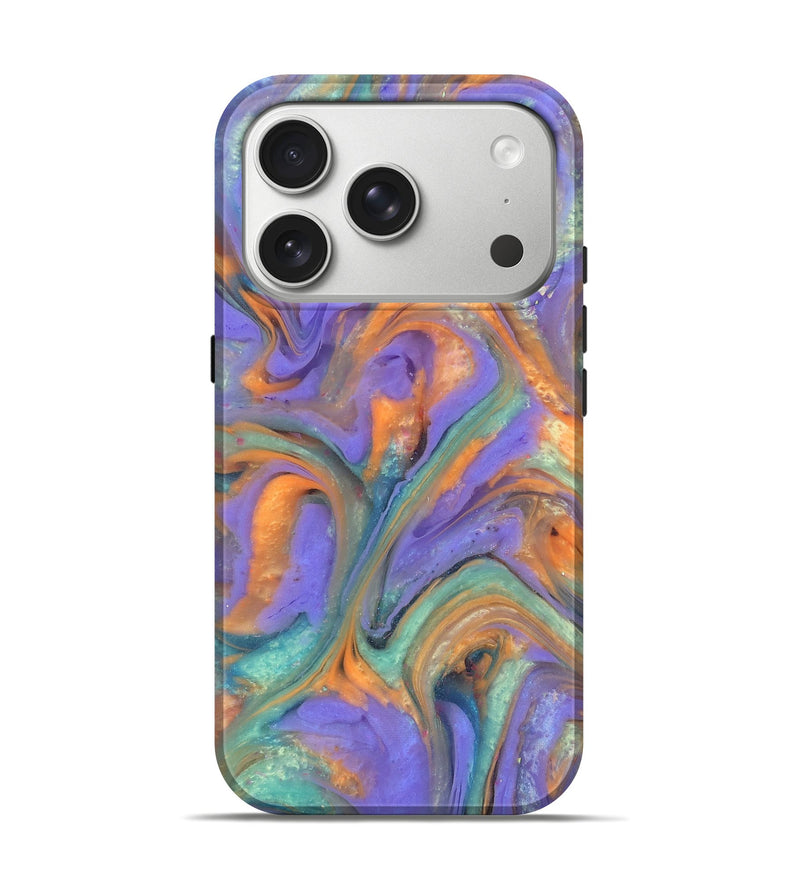 iPhone 17 Pro ResinArt Live Edge Phone Case - Danette (Purple, 818018)