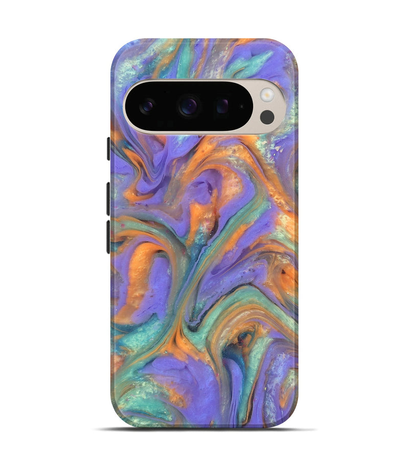 Pixel 10 ResinArt Live Edge Phone Case - Danette (Purple, 818018)