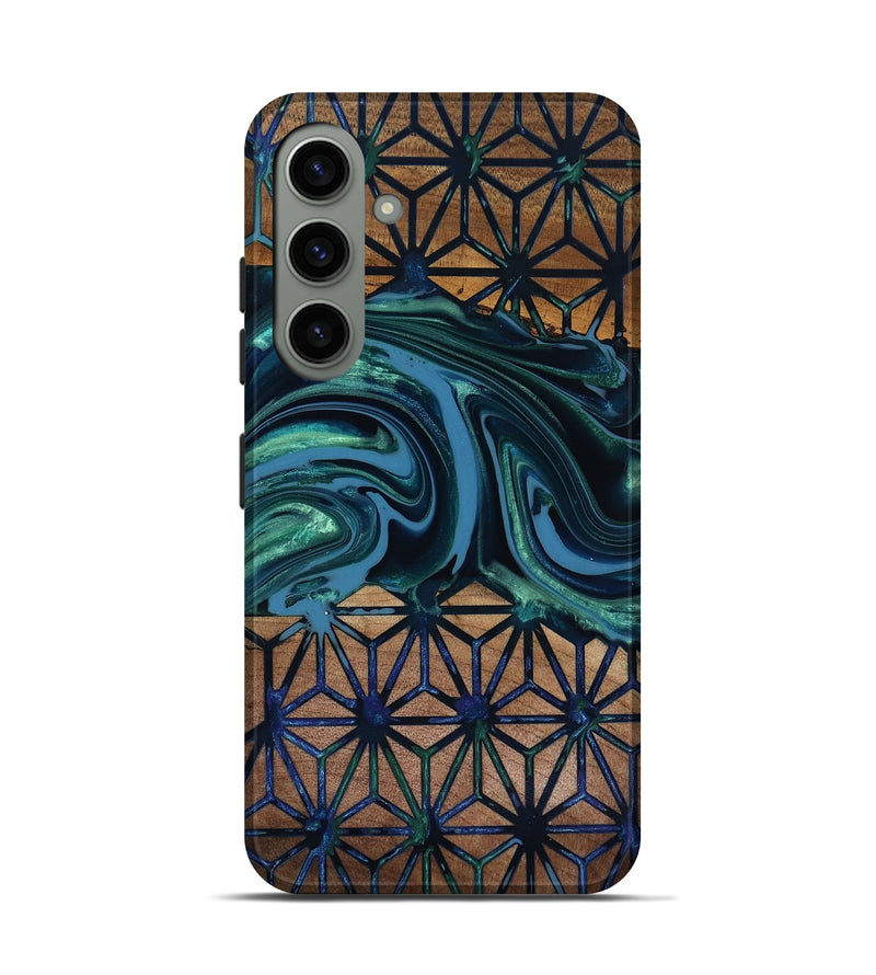 Galaxy S24 Wood Live Edge Phone Case - Pattie (Pattern, 818019)