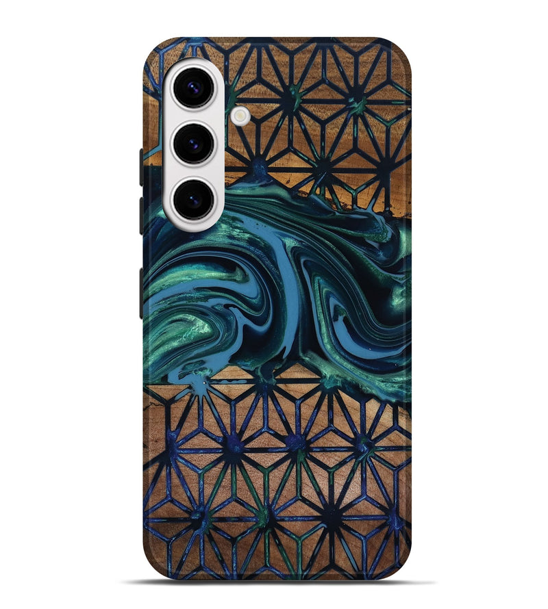 Galaxy S25 Plus Wood Live Edge Phone Case - Pattie (Pattern, 818019)