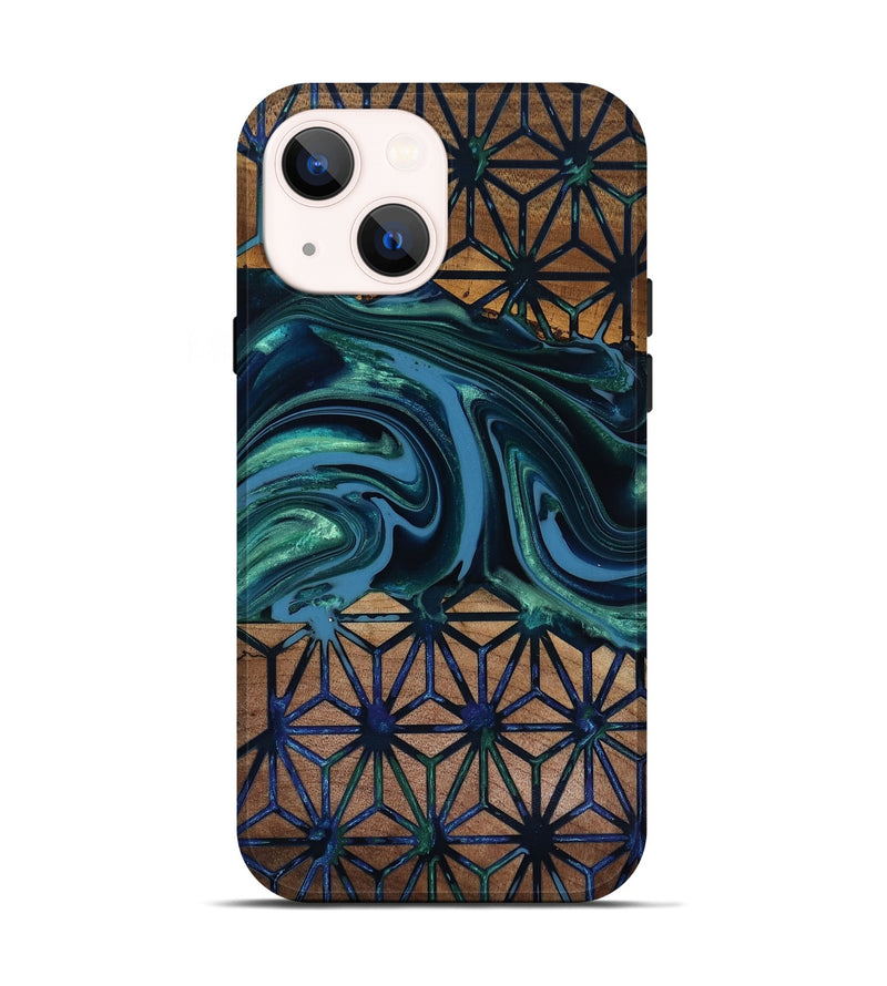 iPhone 14 Wood Live Edge Phone Case - Pattie (Pattern, 818019)