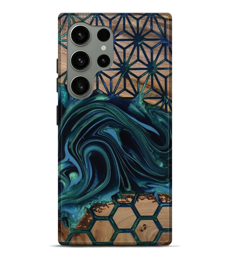 Galaxy S24 Ultra Wood Live Edge Phone Case - Rhianna (Pattern, 818020)