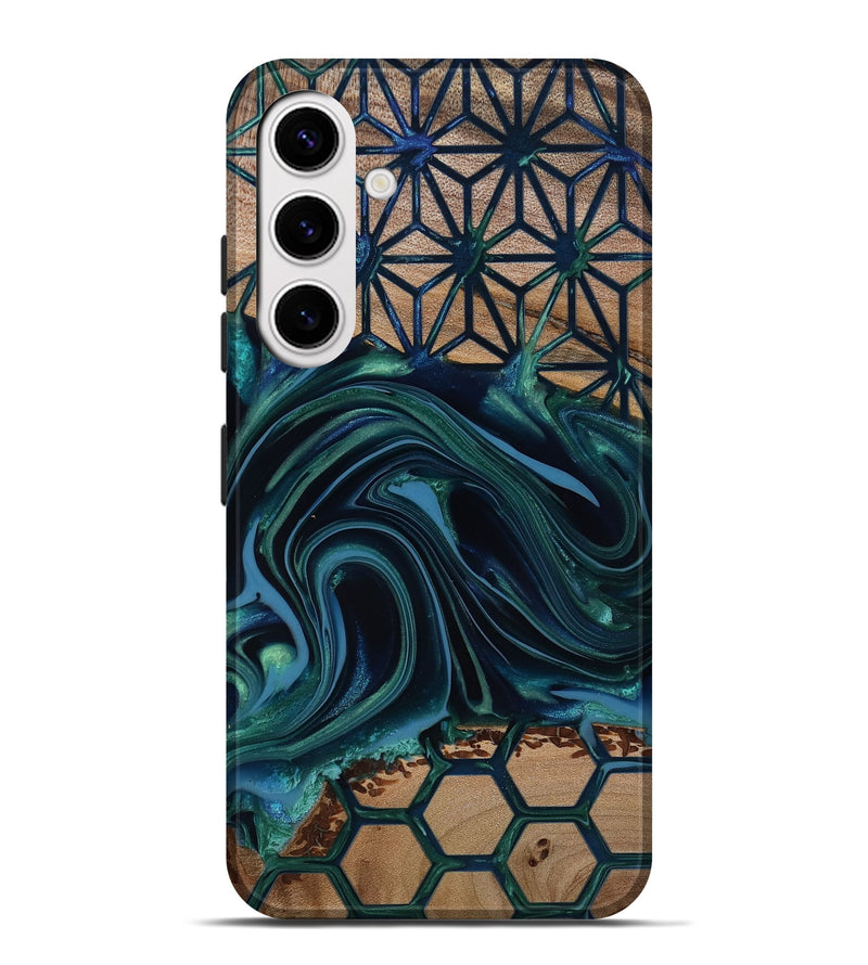 Galaxy S25 Plus Wood Live Edge Phone Case - Rhianna (Pattern, 818020)