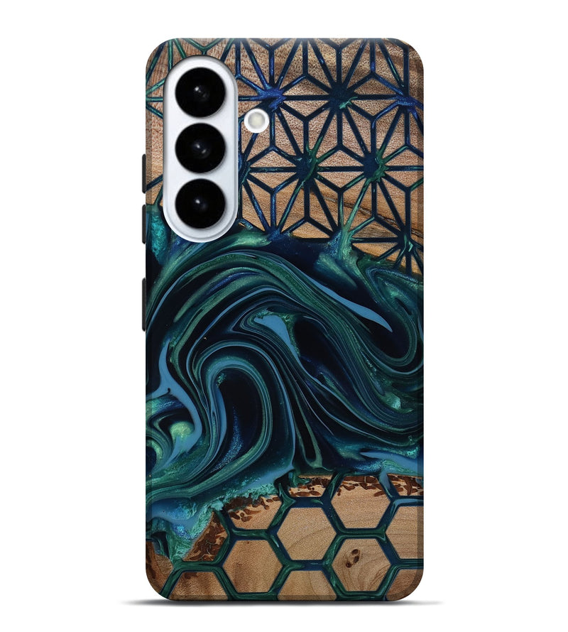 Galaxy S26 Plus Wood Live Edge Phone Case - Rhianna (Pattern, 818020)