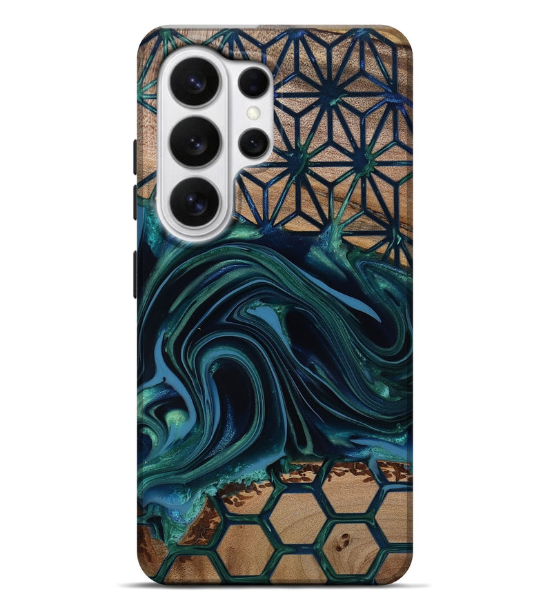 Galaxy S26 Ultra Wood Live Edge Phone Case - Rhianna (Pattern, 818020)