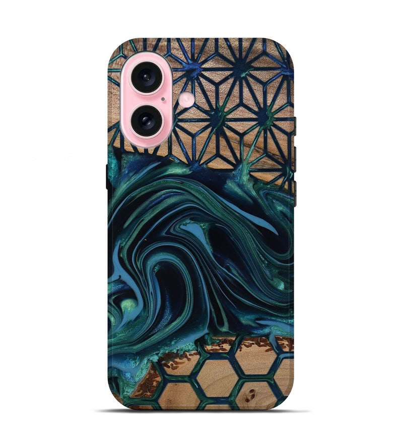iPhone 17 Wood Live Edge Phone Case - Rhianna (Pattern, 818020)
