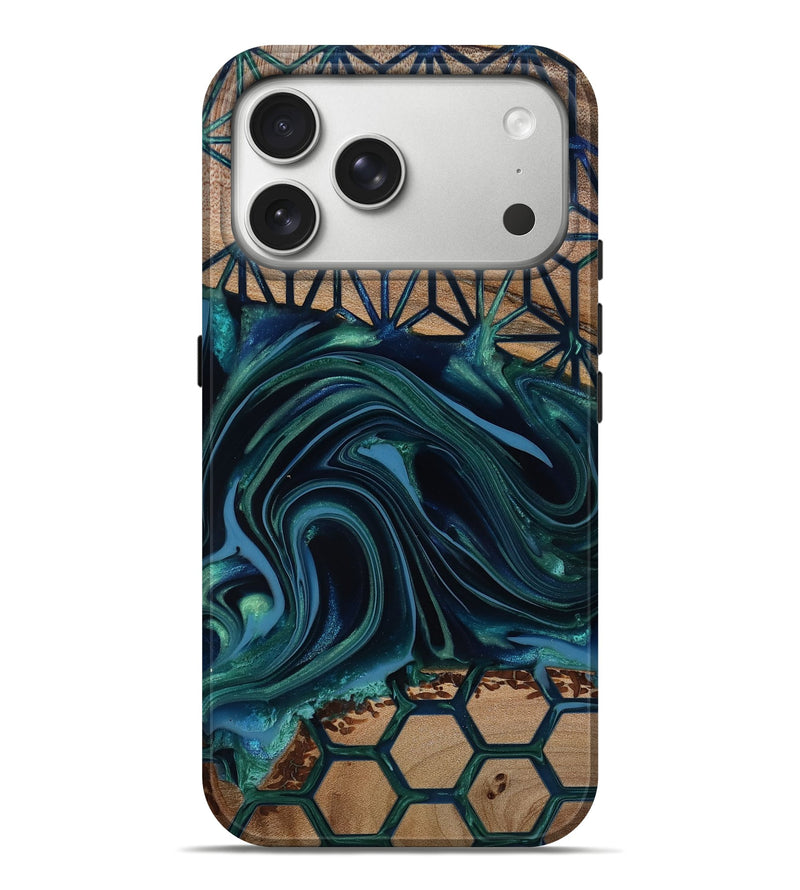 iPhone 17 Pro Max Wood Live Edge Phone Case - Rhianna (Pattern, 818020)