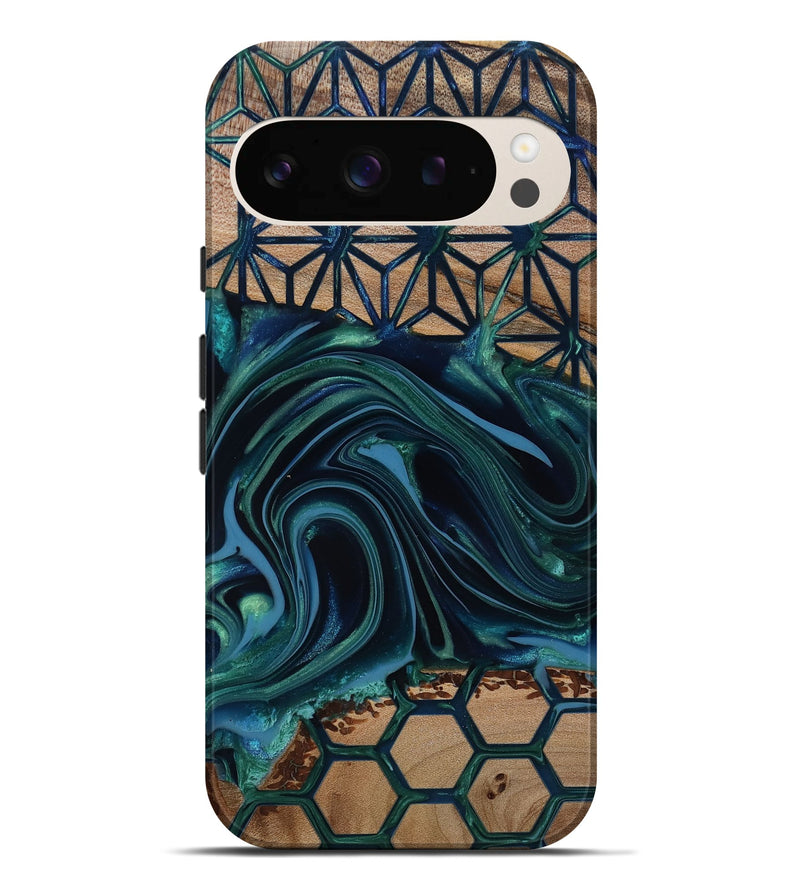 Pixel 9 Pro XL Wood Live Edge Phone Case - Rhianna (Pattern, 818020)