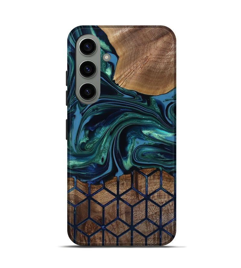 Galaxy S24 Wood Live Edge Phone Case - Myrtice (Pattern, 818023)