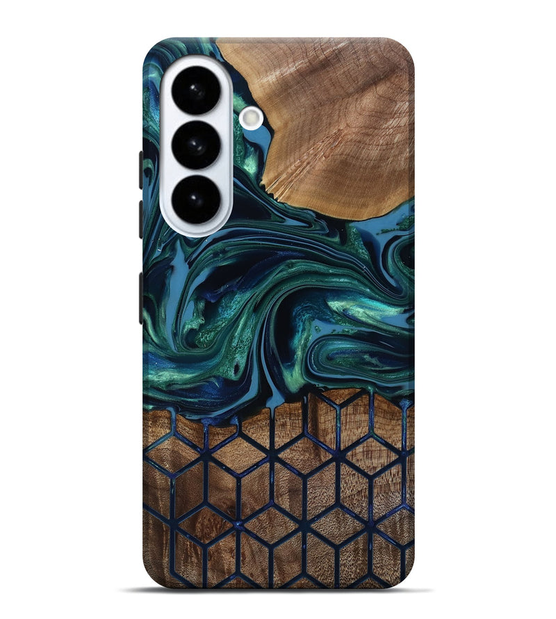 Galaxy S26 Plus Wood Live Edge Phone Case - Myrtice (Pattern, 818023)